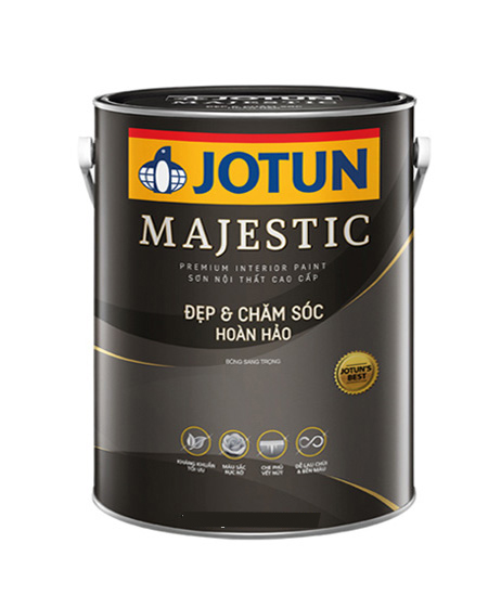 sơn nội thất majestic đẹp và chăm sóc hoàn hảo